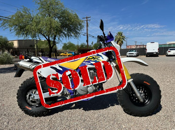 1998 Suzuki DR650 Complete Big Wheel Build