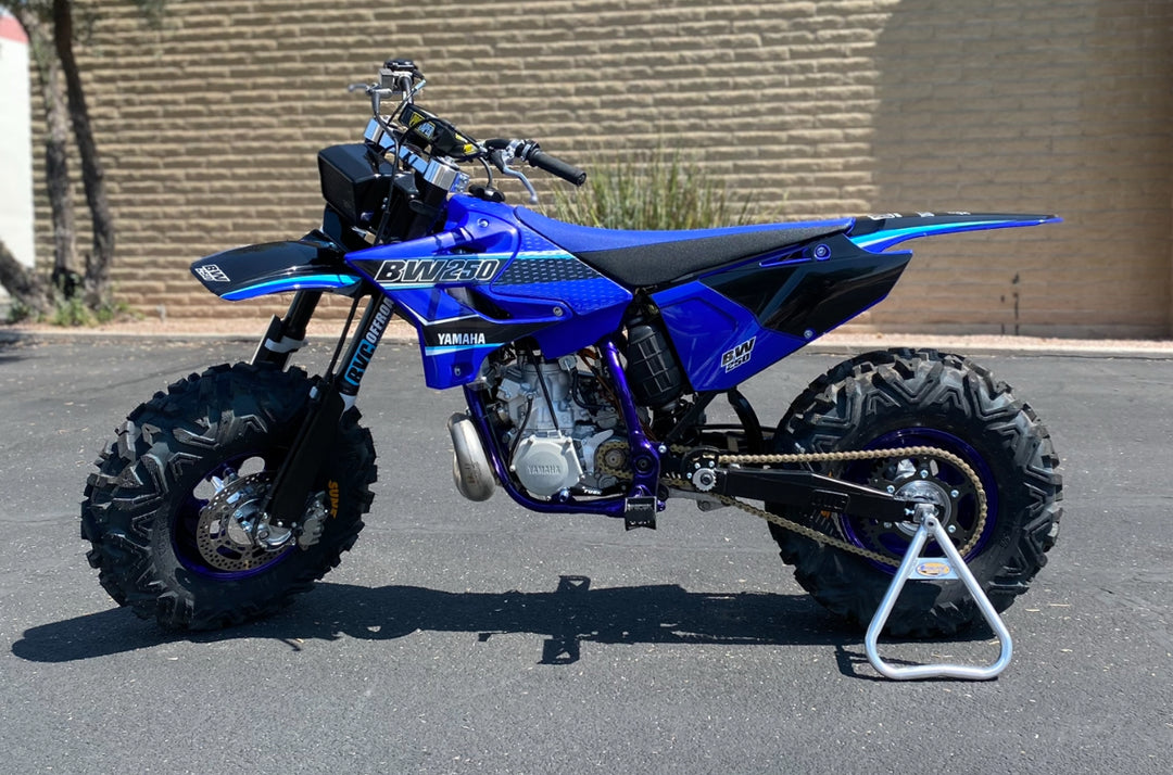 YZ250 YZ250X Stroke Big Wheel Kit – BVC Big Wheels
