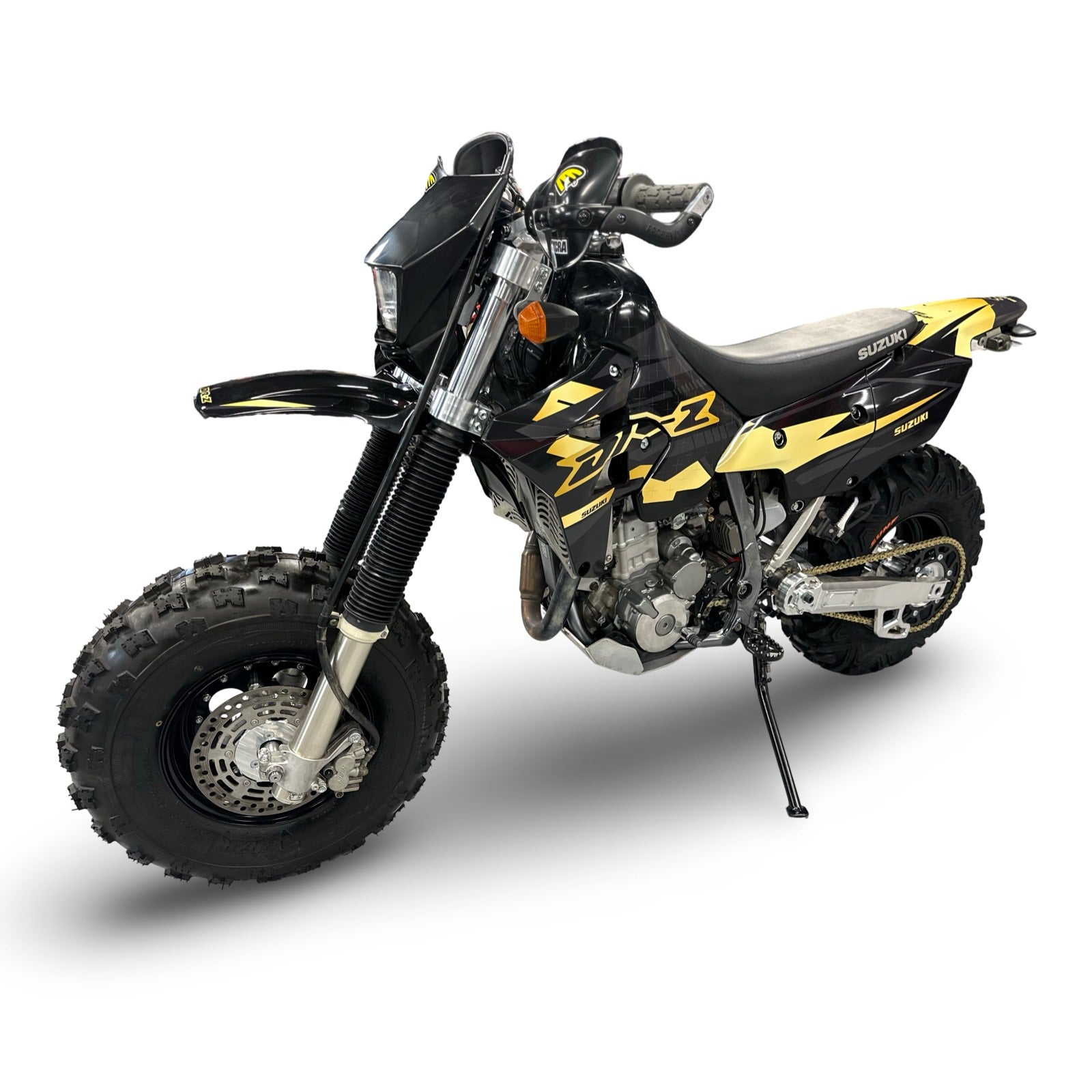Suzuki DR-Z400S Complete Big Wheel Kit – BVC Big Wheels
