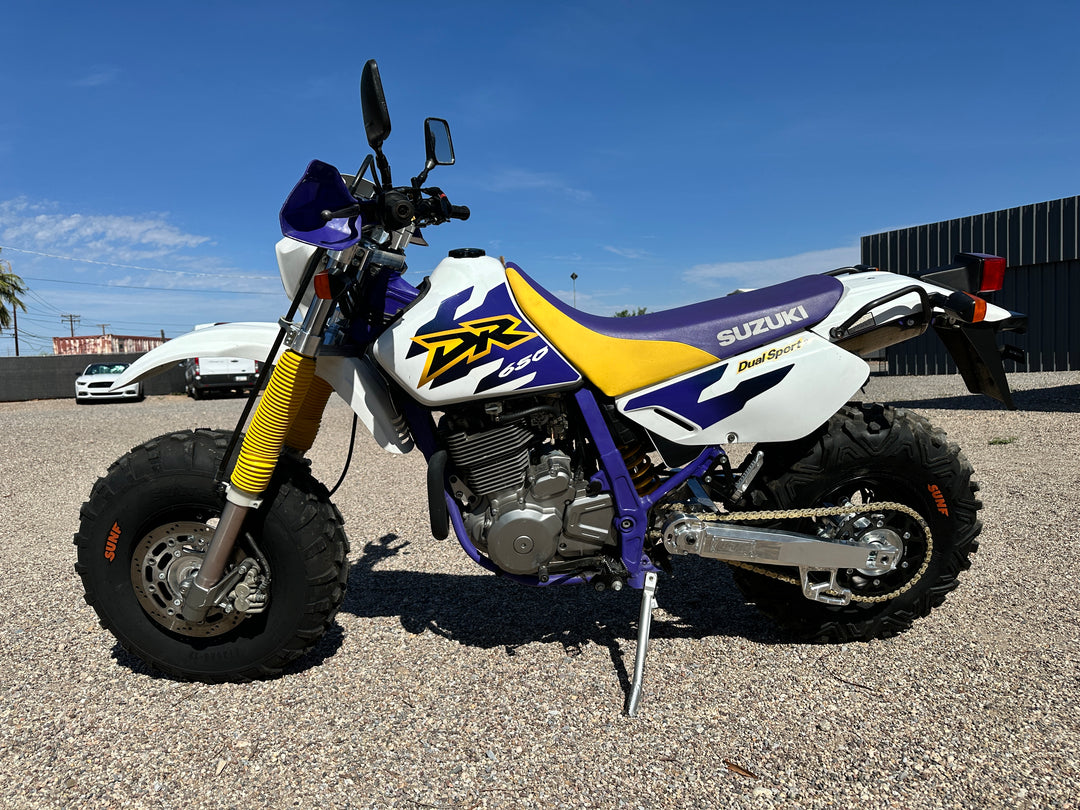 1998 Suzuki DR650 Complete Big Wheel Build