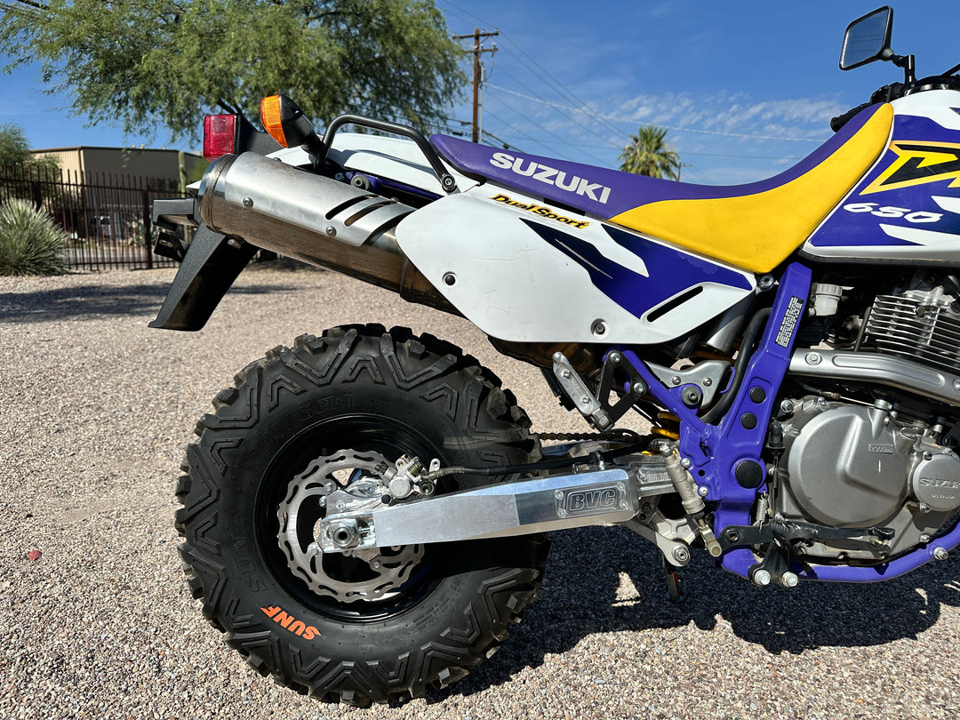 1998 Suzuki DR650 Complete Big Wheel Build