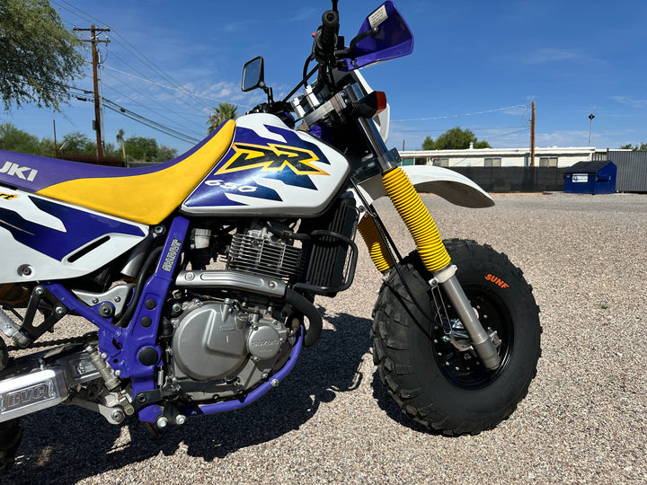1998 Suzuki DR650 Complete Big Wheel Build