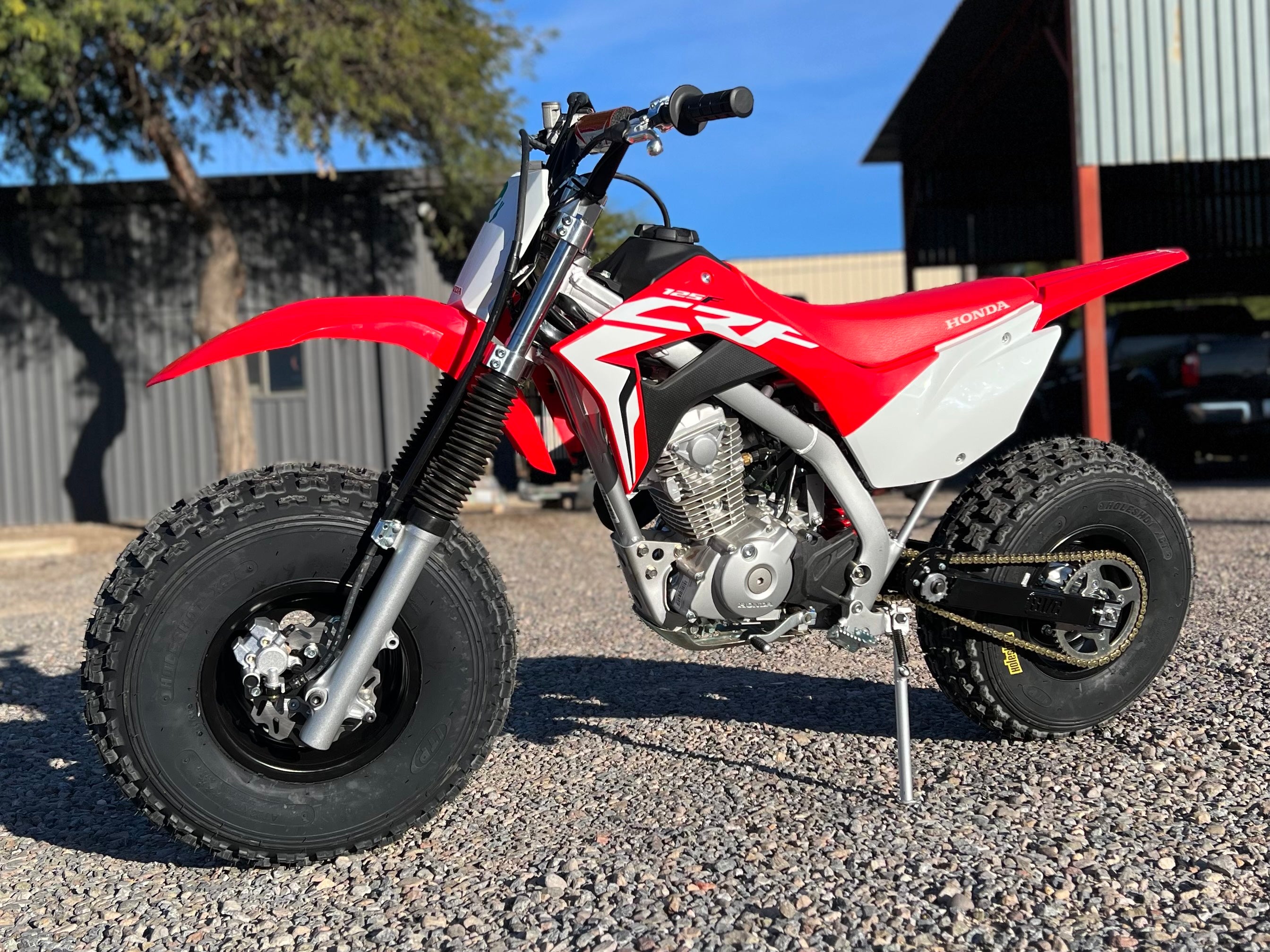 CRF125F Big Wheel Kit – BVC Big Wheels