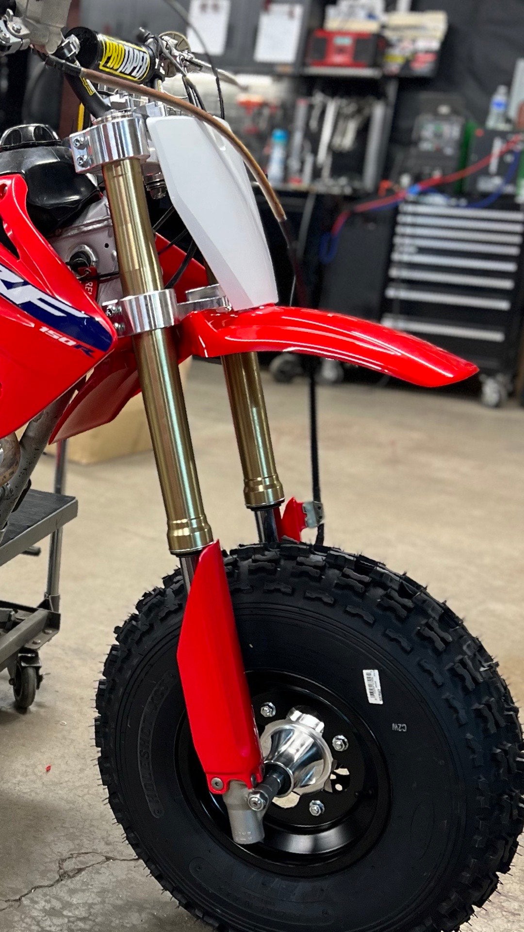 CRF150R Complete Big Wheel Kit BVC Big Wheels