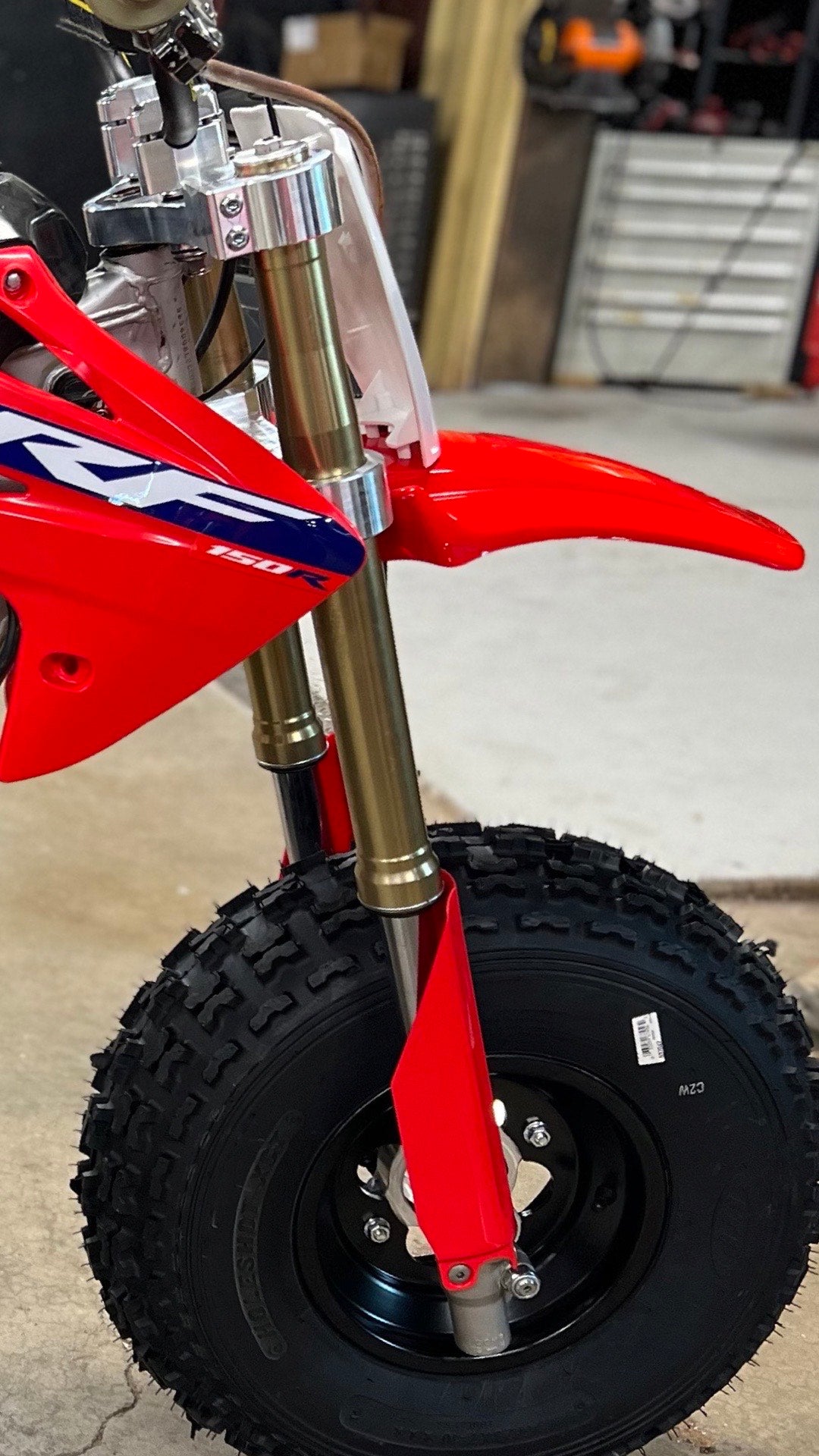 CRF150R Complete Big Wheel Kit BVC Big Wheels